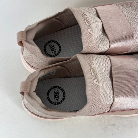 APL Athletic Propulsion Labs Techloom Bliss Sneaker Women's 9 Rose Dust Shoes - Picture 10 of 11